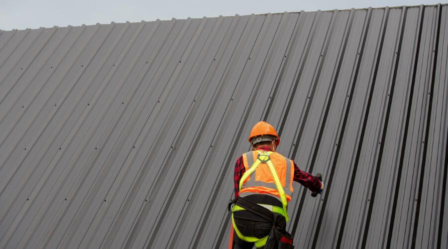Professional metal roof installation services in Brandsville, MO